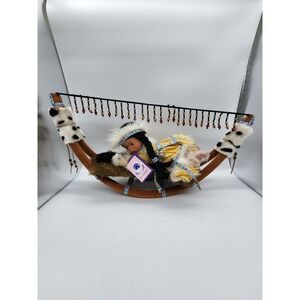 Goldenvale Collection Porcelain Doll Keith Limited Edition Hammock Native Style